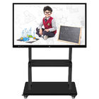 400nits Classroom Interactive Whiteboard Wireless Stand 100 Inch