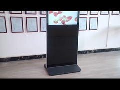Supporto da pavimento verticale Digital Signage Schermo LCD multi touch da 55 pollici per interni