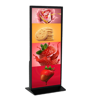 OEM Digital Signage a terra 75 pollici touch screen Chiosco 4K Display LCD
