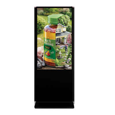 43 pollici Panello Dimensione Pavimento Standing Digitale Sigange LCD Pubblicità schermo Chiosco Totem Monitor