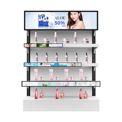 VETO Indoor Custom Large stretched bar Advertising Monitor 29 35 37 pollici schermo a schermo LCD per supermercato