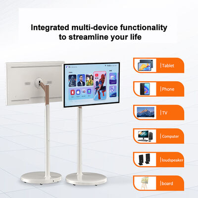 Qualità VETO 21.5 24 27 pollici Dimensioni personalizzate HD Inch Wireless Smart Portable TV 5H/9H Batteria lunga Display Android fabbrica