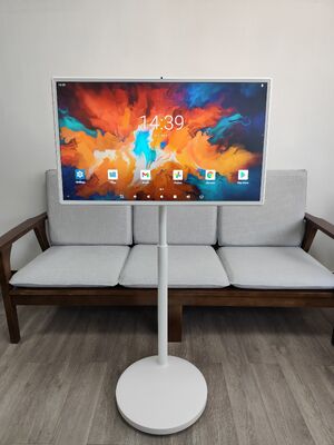 Qualità VETO 21.5/24/32 pollici TV portatile wireless touch interattivo schermo mobile display Android integrato 5 sala espositiva interna Fabbrica
