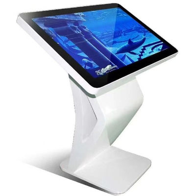Chiosco touch screen 4K a terra per hotel, banche e centri commerciali