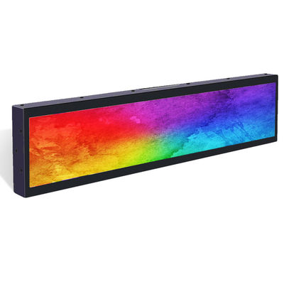 Qualità Display LCD a barra allungata Android ultra sottile con 60000 ore di durata di vita per segnaletica digitale fabbrica